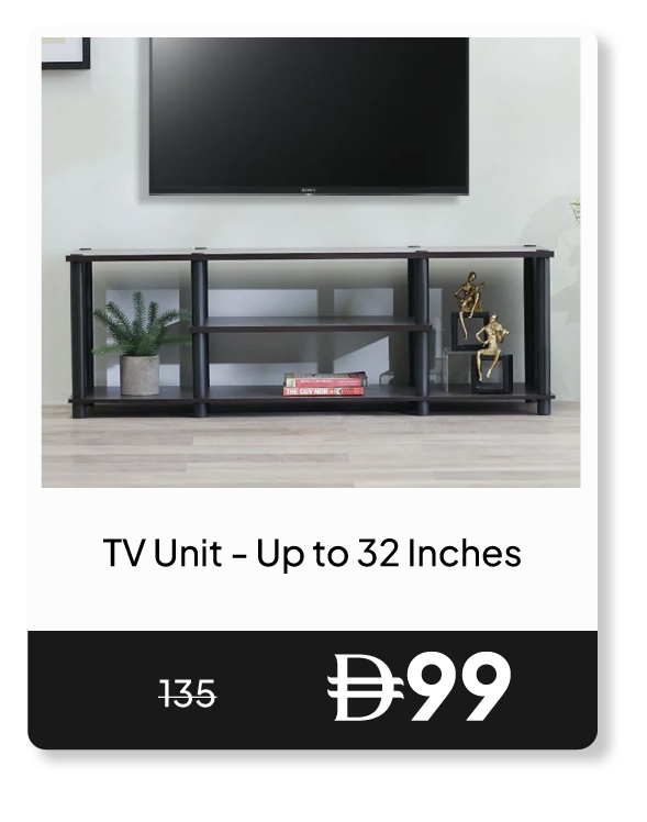 RSU26-SD-TV Unit - Up to 32 Inches