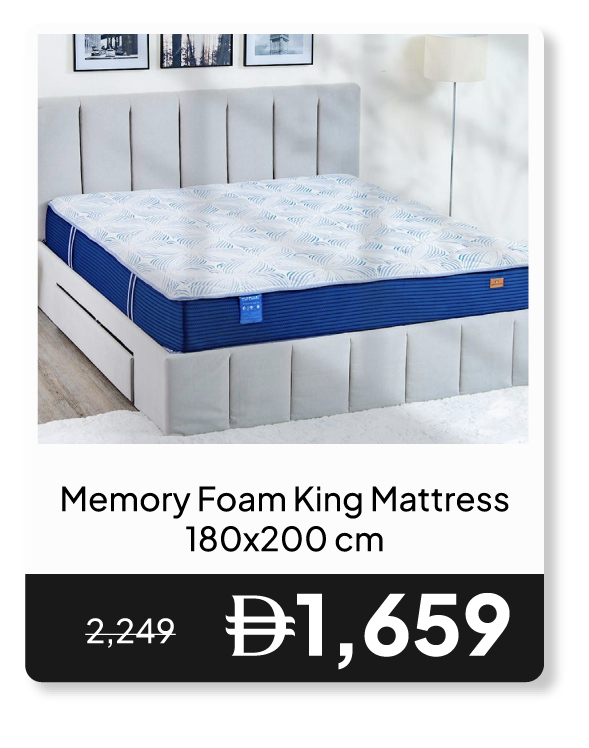 RSU26-SD-Memory Foam King Mattress 
