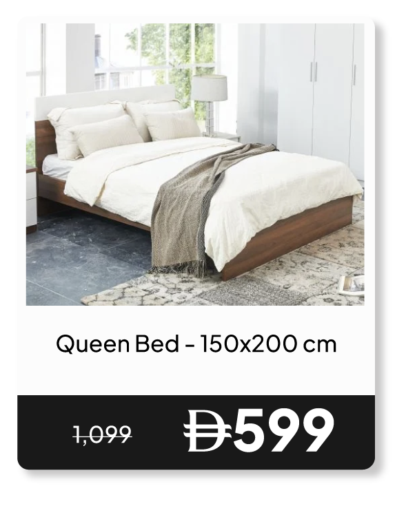 RSU26-SD-Queen Bed - 150x200 cm