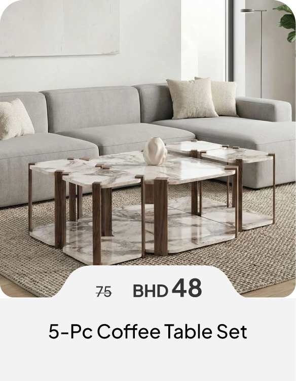 SFB26-SD-5-Pc Coffee Table Set
