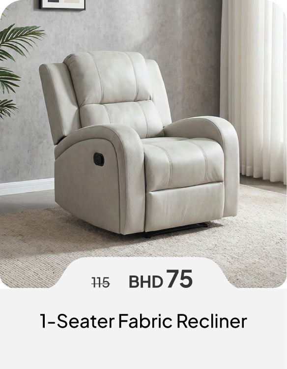 SFSB26-SD-1-S Fabric Recliner