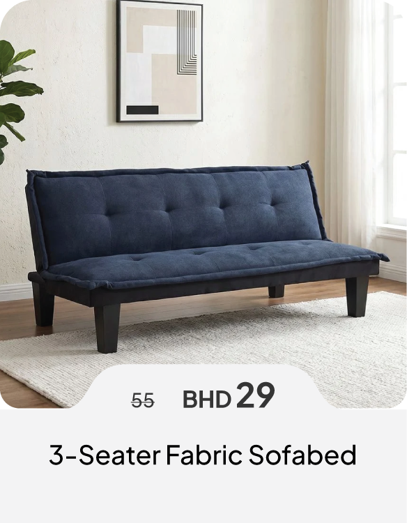 SFSB26-SD-3-Seater Fabric Sofabed 