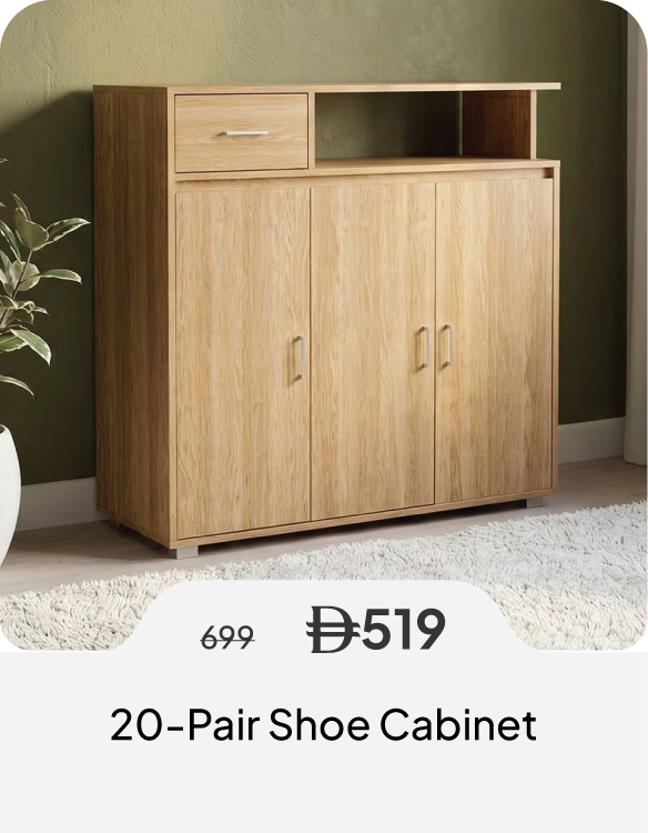 SSU26-SD-20-Pair Shoe Cabinet