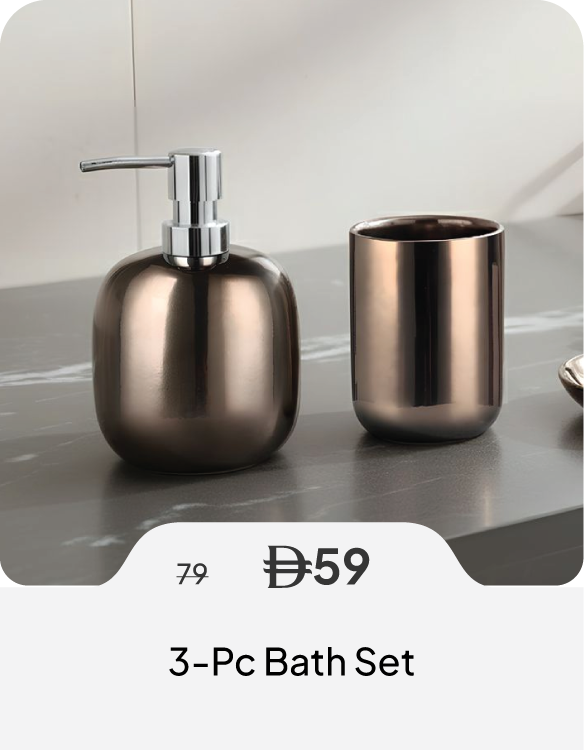 SSU26-SD-3-Pc Bath Set