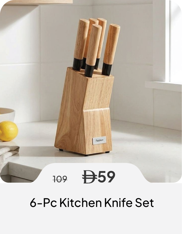 SSU26-SD- 6-Pc Kitchen Knife Set