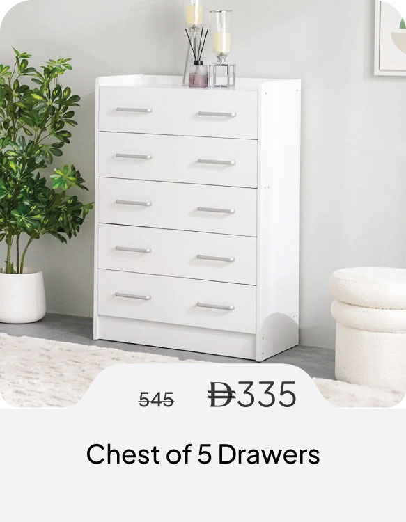 PWSSU26-SD-Chest of 5 Drawers