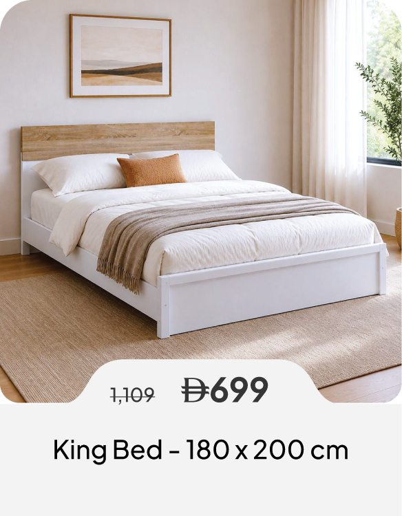 SSSU26-SD-King Bed - 180 x 200 cm