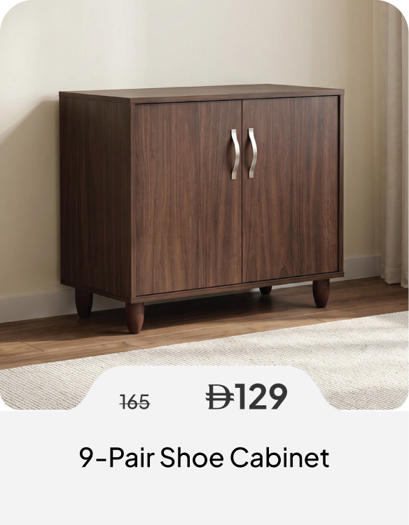 SSSU26-SD-9-Pair Shoe Cabinet