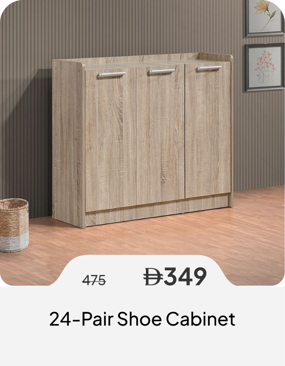 SSSU26-SD-24-Pair Shoe Cabinet