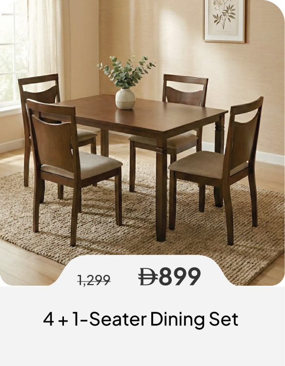 SSSU26-SD-1 + 4-Seater Dining Set 