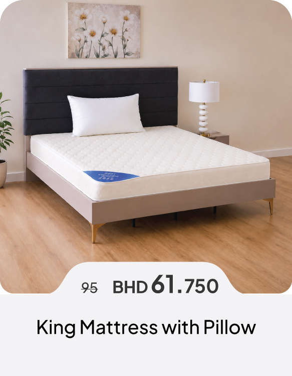 SSSB26-SD-King Mattress with Pillow