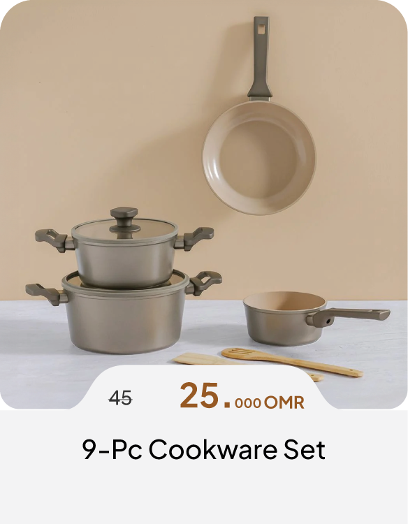 DABO26-C&C-9-Pc Cookware Set