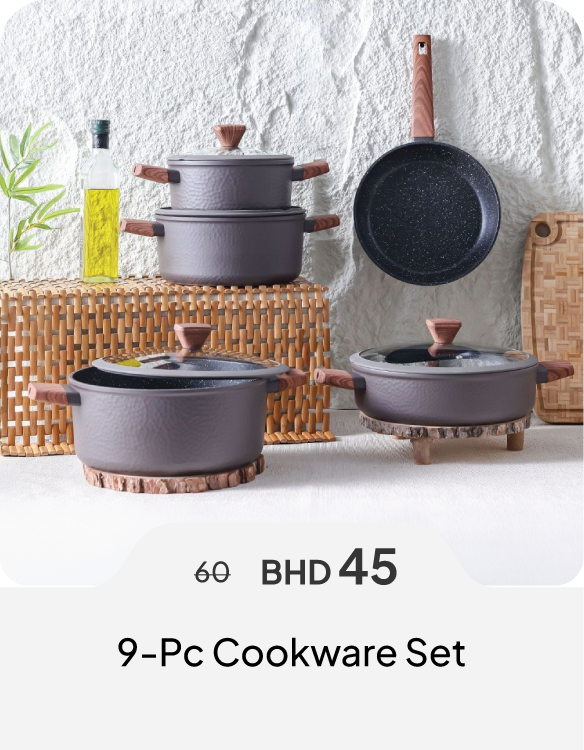 SSSB26-SD-Bistro 9-Pc Cookware Set