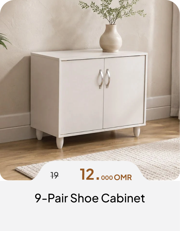 BAHO26-SD-9-Pair Shoe Cabinet