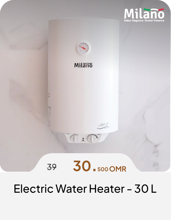 BAHO26-C&C-El Water Heater - 30 L