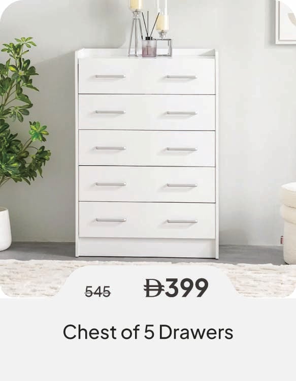 HFU26-SD-Chest of 5 Drawers