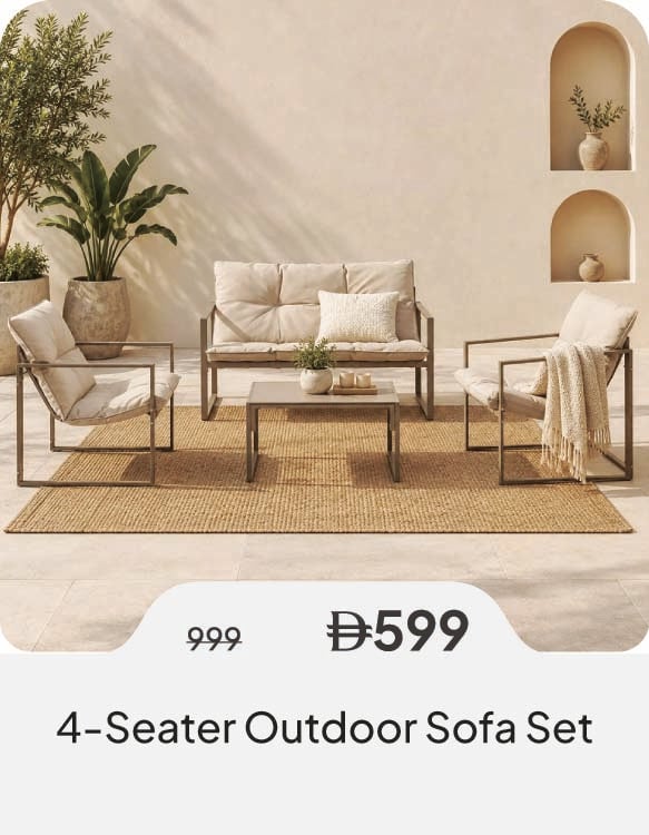 HFU26-SD-4-Seater Outdoor Sofa Set