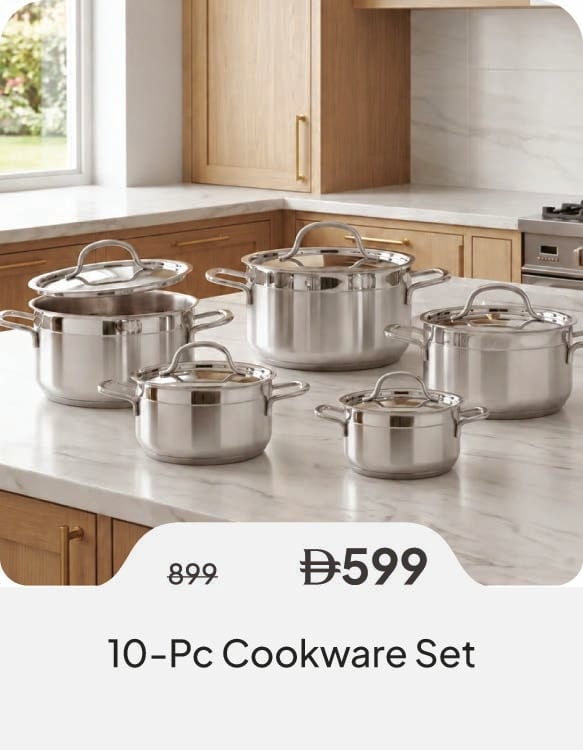 HFU26-SD-10-Pc Cookware Set