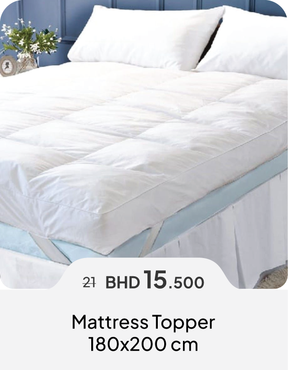 HFB26-SD-CC-Mattress Topper 180x200
