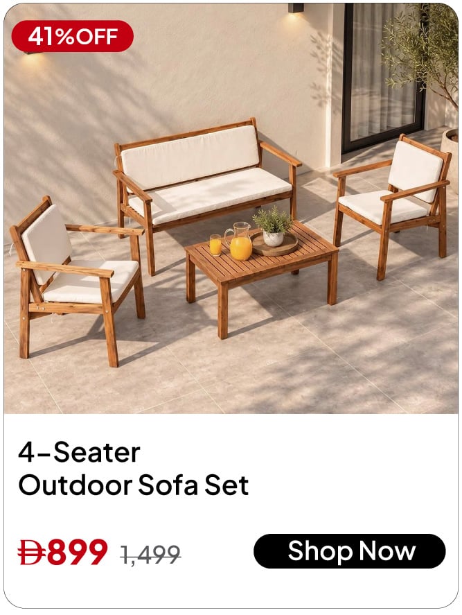 U26-OB-4-Se Outdoor Sofa Set