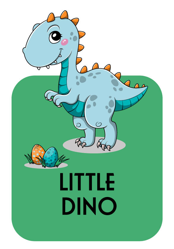 U25-Kids LP-SYF-B-Little Dino