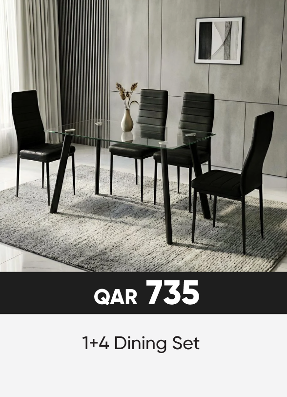 Q26-SD-1+4 Dining Set 
