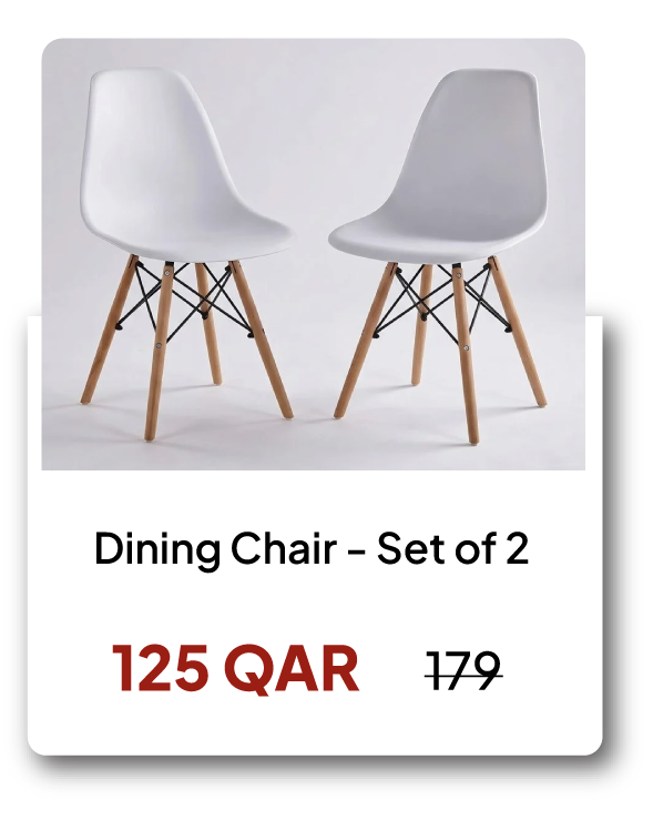 SOQ26-SDJ-Dining Chair - Set of 2 