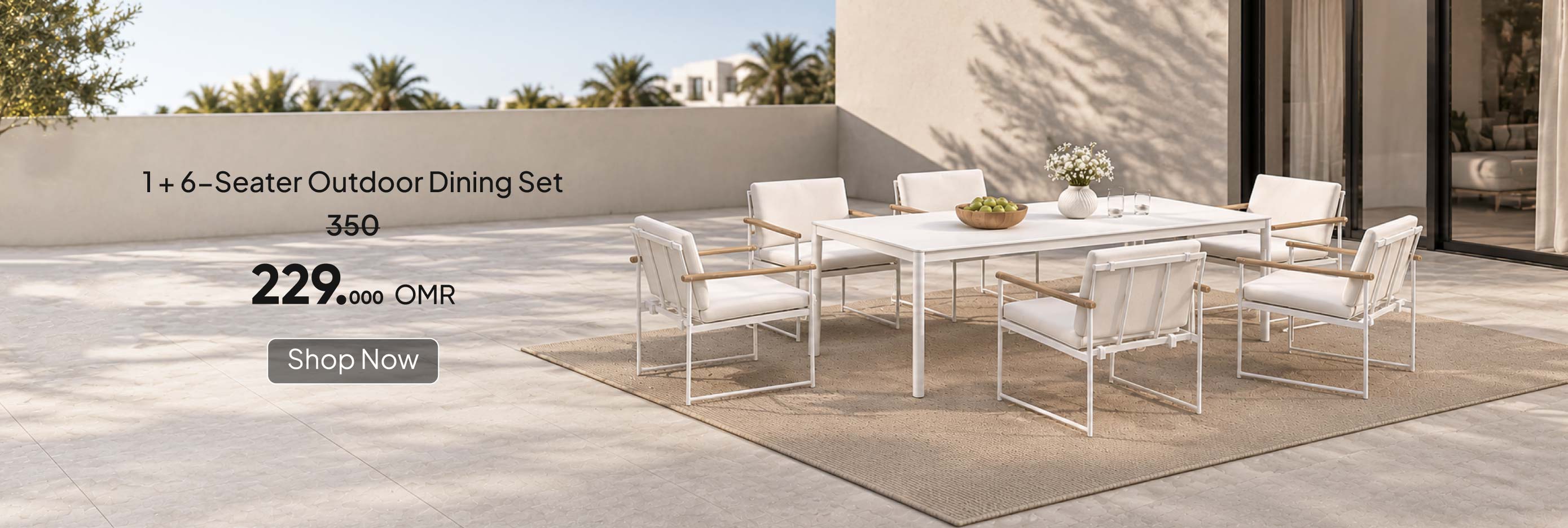 O26-GRLPU26-CB-1 + 6-S Dining Set 
