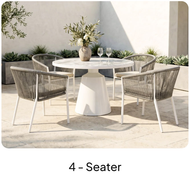 GRLPU26-Dining-4B-4 Seater