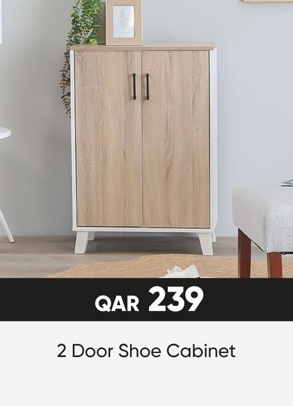 Q26-SD-2 Door Shoe Cabinet
