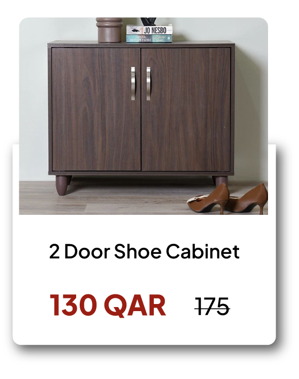 SOQ26-SDJ-2 Door Shoe Cabinet