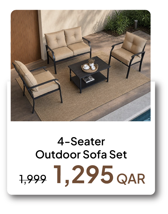 HFOQ26-SD-4-Seater Outdoor Sofa Set