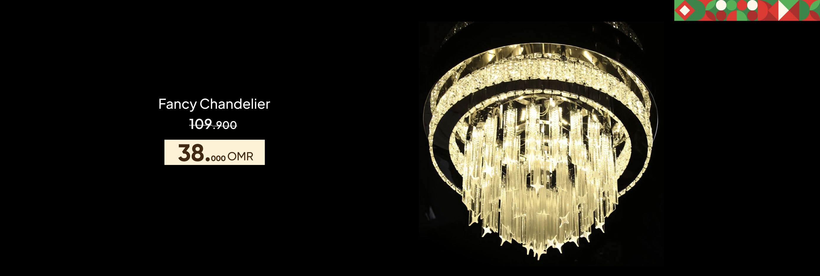 BAAO26-L-CB-Fancy Chandelier