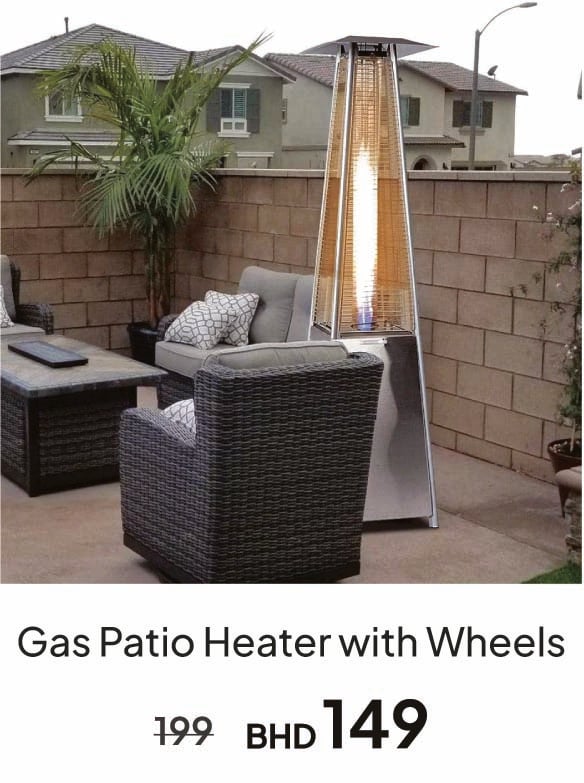 BH26-GRLP26-DB-Gas Patio Heater w/W