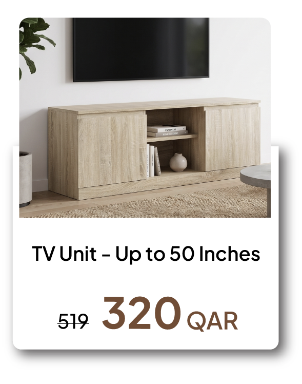 HFOQ26-SD-TV Unit - Up to 50 Inches