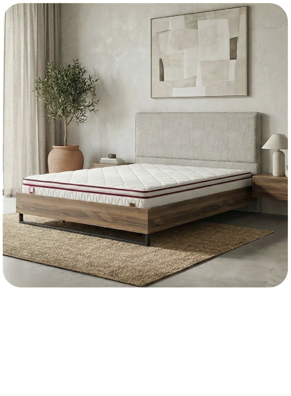SFFU26-SD-Double Med King Mattress 