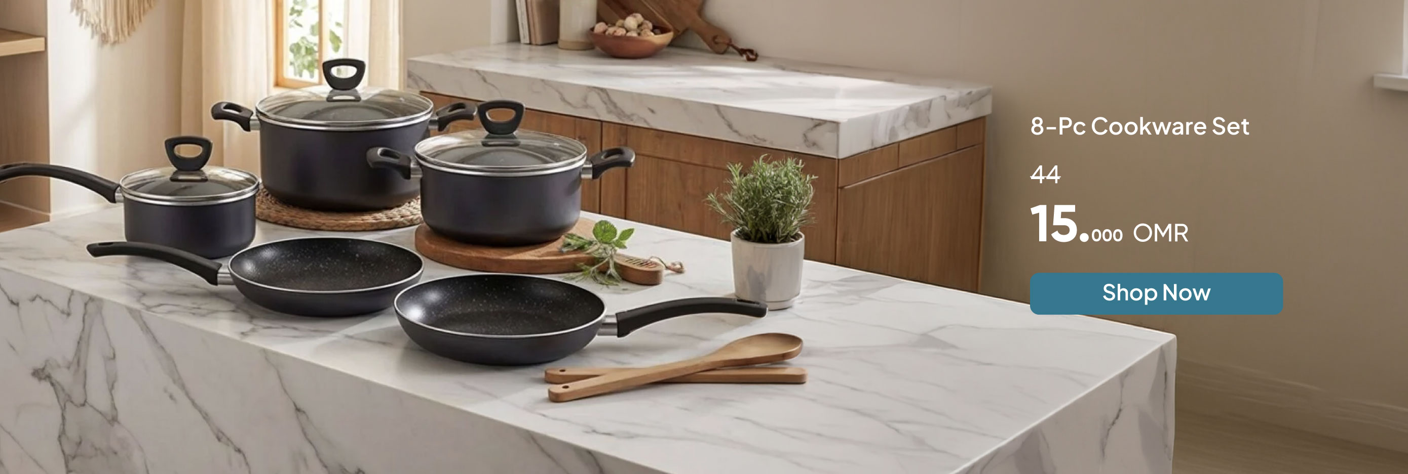 NSSO26-KT-CB-8-Pc Cookware Set