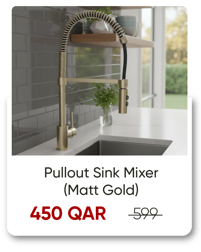 SOQ26-SD-Pullout Sink Mixer