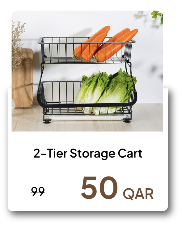 SOQ26-SDS-2-Tier Storage Cart
