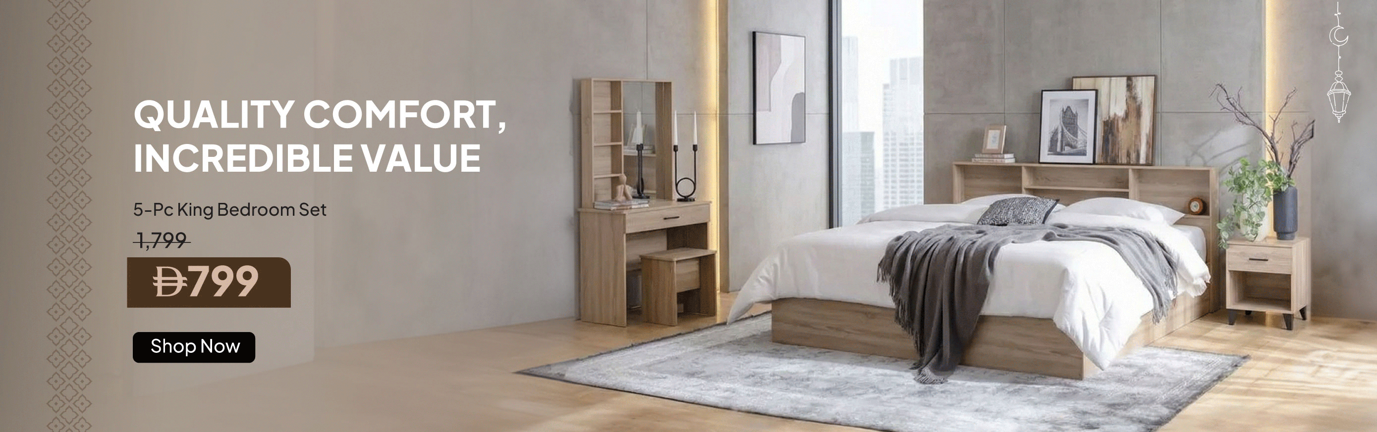 PRU26-BR-CB-Gamorah Bedroom Set