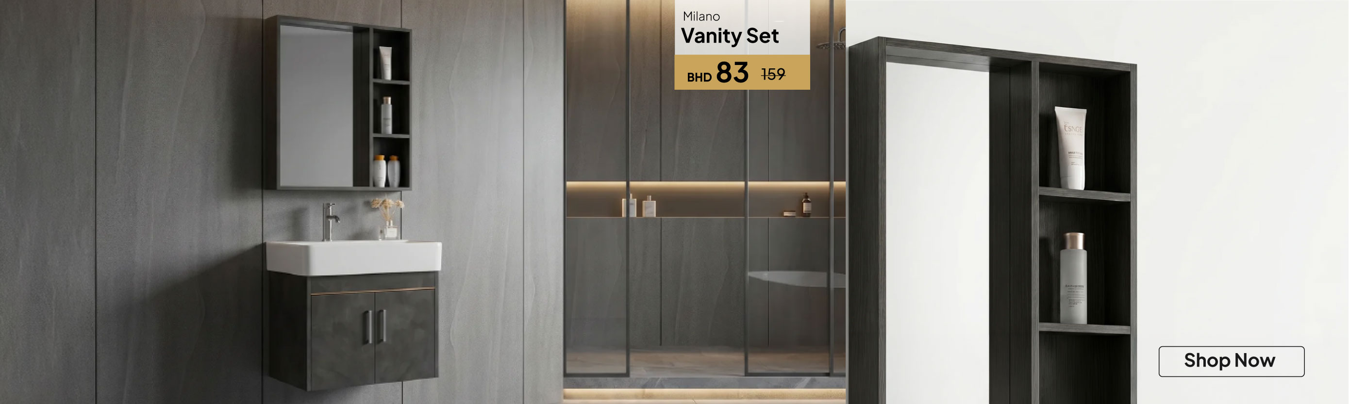 GESB26-ST-CB-Milano Vanity Set