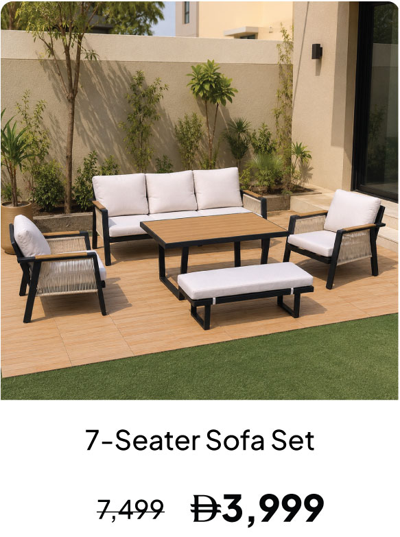 GRLPU26-DB-7-S Outdoor Sofa Set