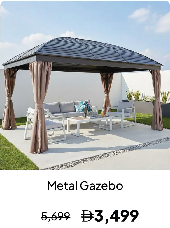 GRLPU26-DB-Metal Gazebo