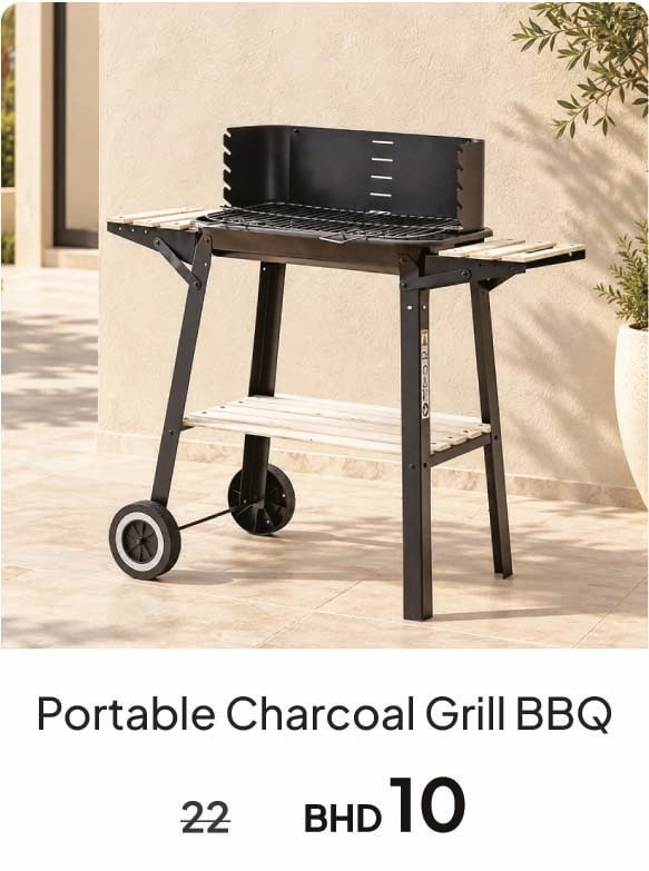 BH26-GRLP26-DB-P Charcoal Grill BBQ