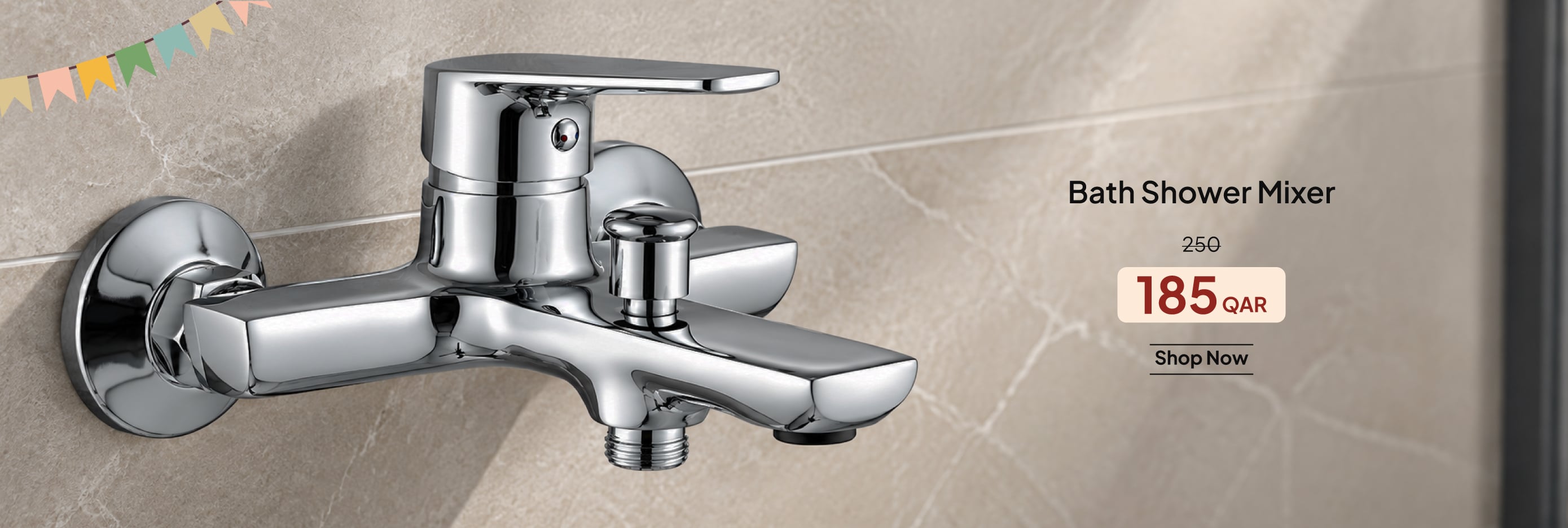 HFOQ26-ST-CB-Bath Shower Mixer