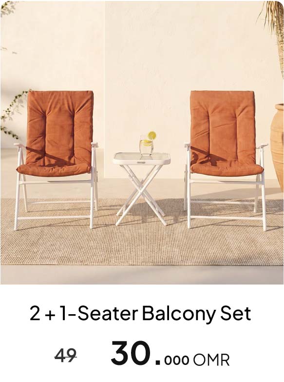 O26-BD-D-Cyrus 1 + 2-S Balcony Set 