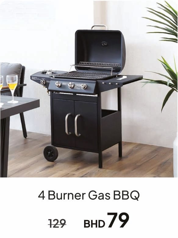 BH26-GRLP26-DB-4 Burner Gas BBQ