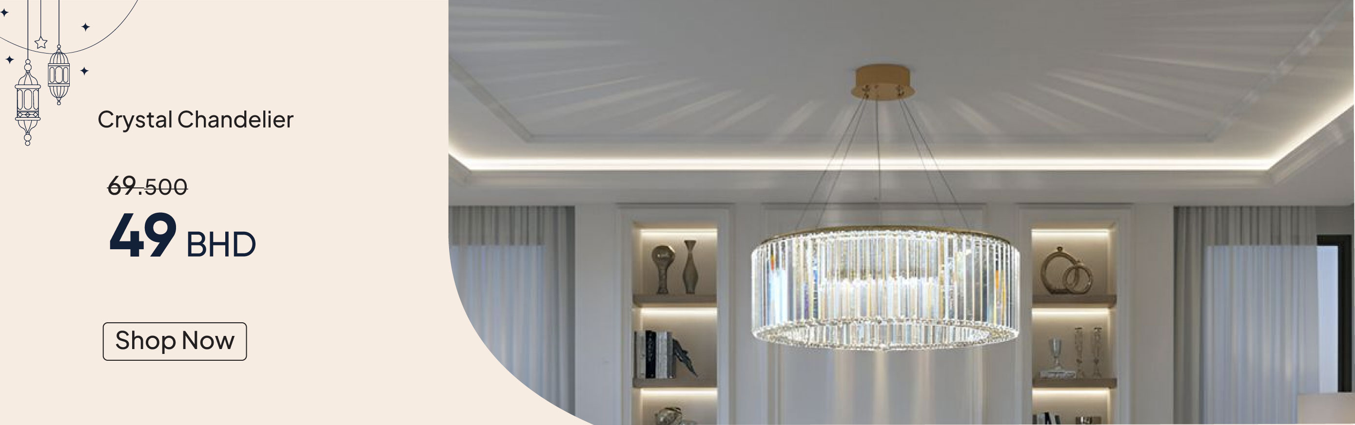 PRB26-LT-CB-Gala Crystal Chandelier