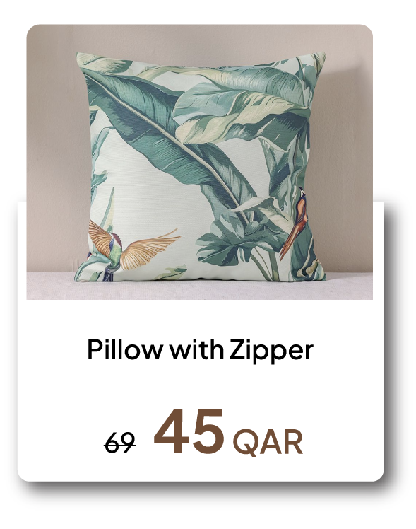 HFOQ26-SD-Pillow with Zipper