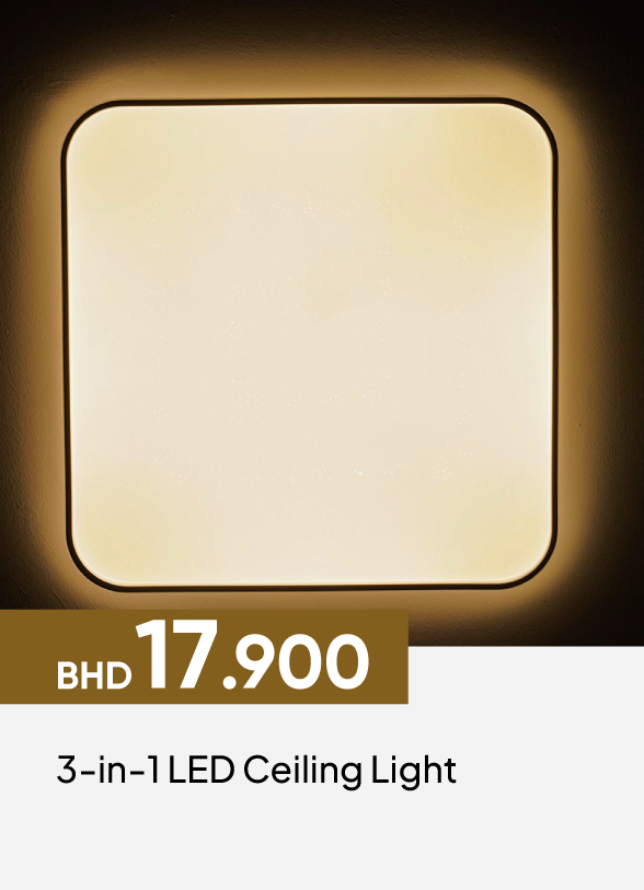 GESB26-SDC-3-in-1 LED Ceiling Light